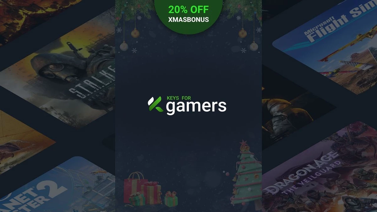 Праздничные скидки на Keysforgamers! Скидки до 70% + бонус 20% Праздничные скидки на Keysforgamers! Скидки до 70% + бонус 20%
