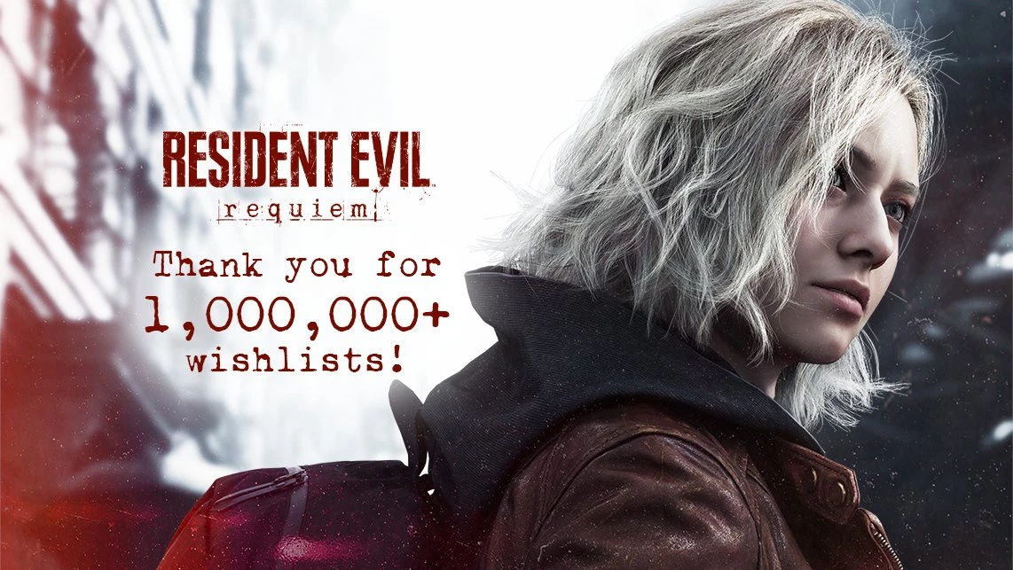Capcom похвалилась первым достижением Resident Evil Requiem — уже более миллиона вишлистов Capcom похвалилась первым достижением Resident Evil Requiem — уже более миллиона вишлистов