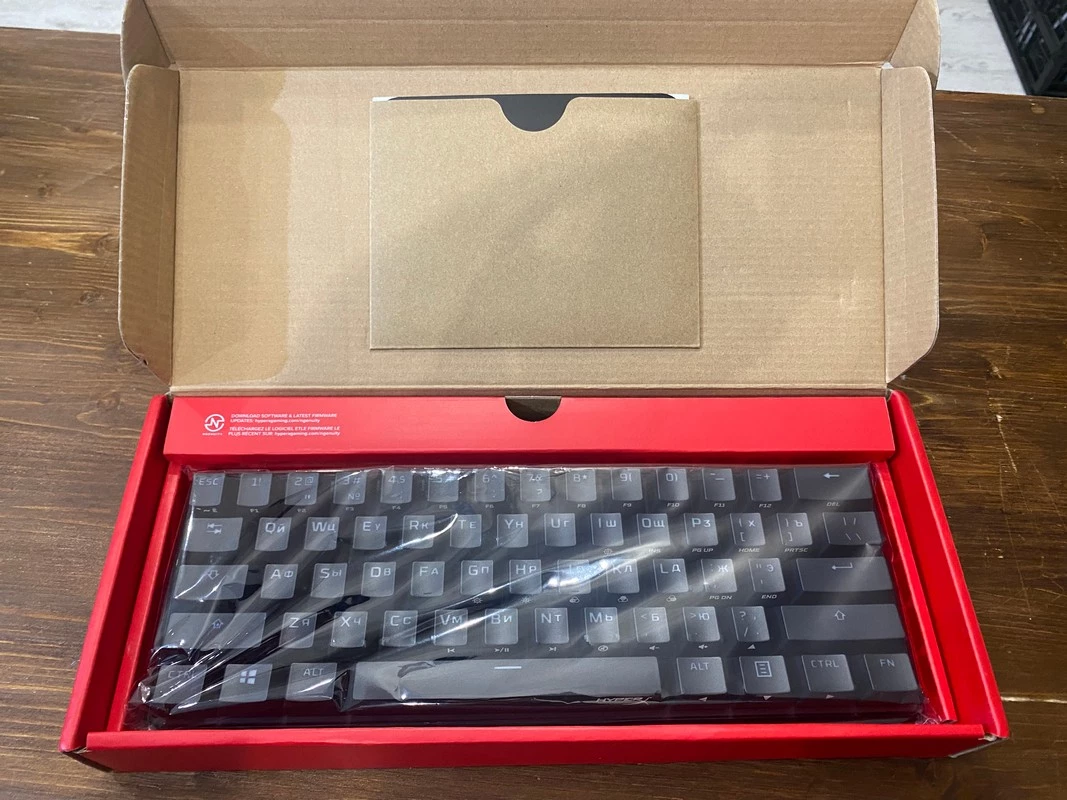 Обзор механической игровой клавиатуры HyperX Alloy Origins 60 Обзор механической игровой клавиатуры HyperX Alloy Origins 60