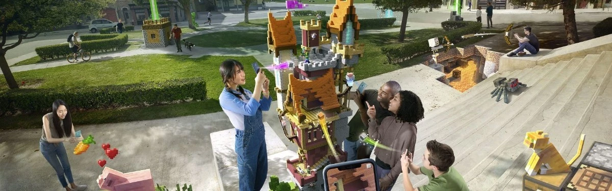 Minecraft Earth – Глобальный запуск в октябре Minecraft Earth – Глобальный запуск в октябре