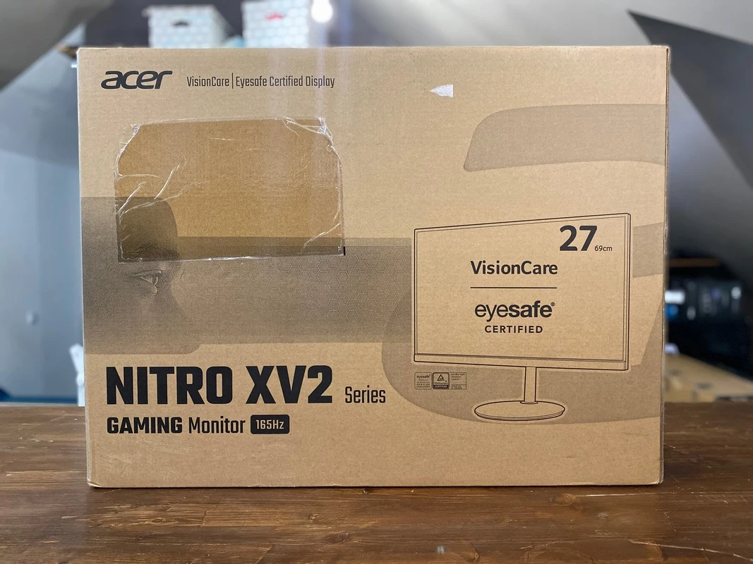 Обзор игрового монитора ACER Nitro XV272LVbmiiprx Обзор игрового монитора ACER Nitro XV272LVbmiiprx