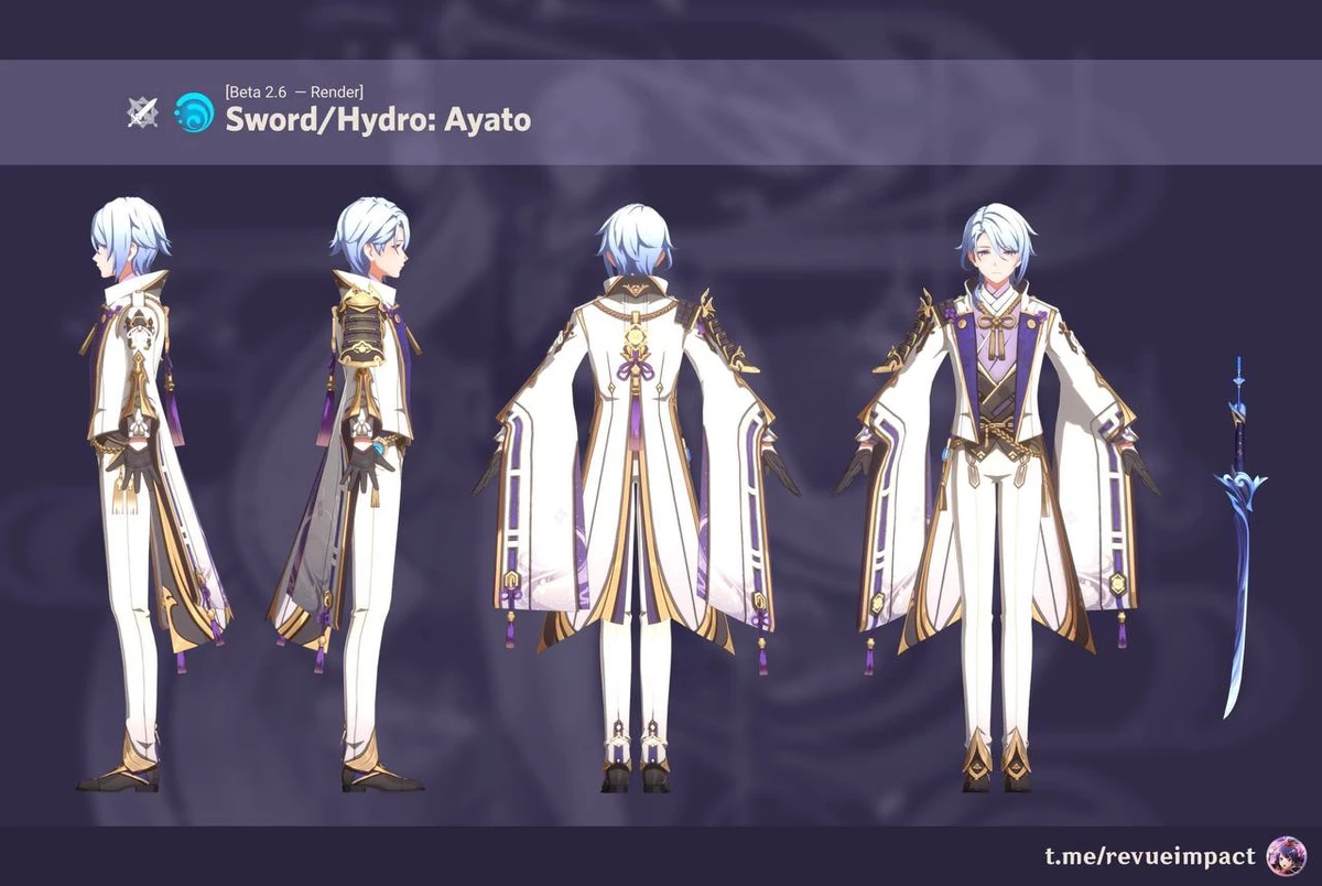 Genshin Impact — Модель Елан, анимации Аято, новые враги и артефакты, карта Разлома и многое другое