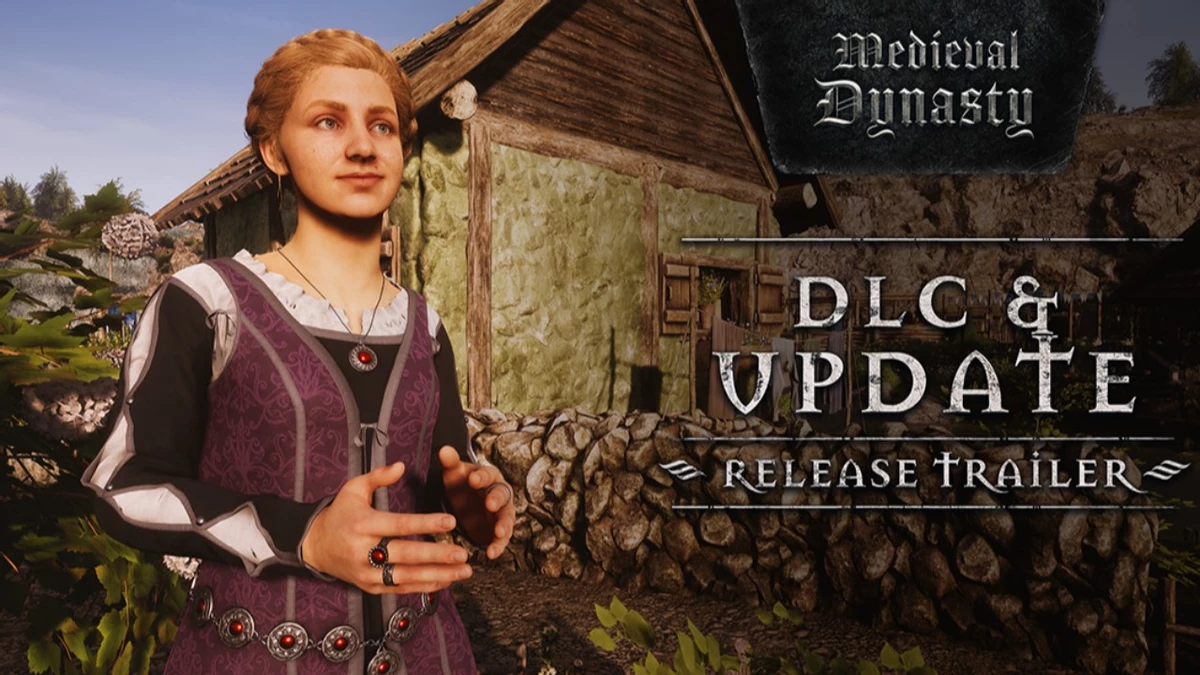 Масштабное обновление Labour of Love и DLC Exquisite Pack уже доступны в Medieval Dynasty