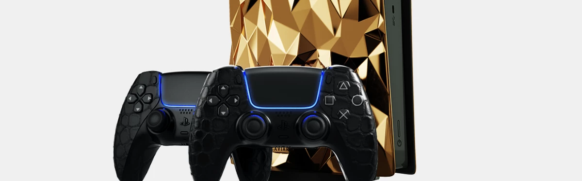 Как насчет золотой PlayStation 5 за почти 23,000,000 рублей? Как насчет золотой PlayStation 5 за почти 23,000,000 рублей?