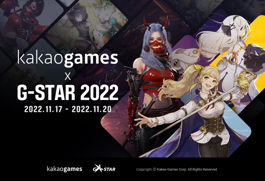 Kakao Games раскрыла игры, которые покажет на G-STAR 2022 Kakao Games раскрыла игры, которые покажет на G-STAR 2022