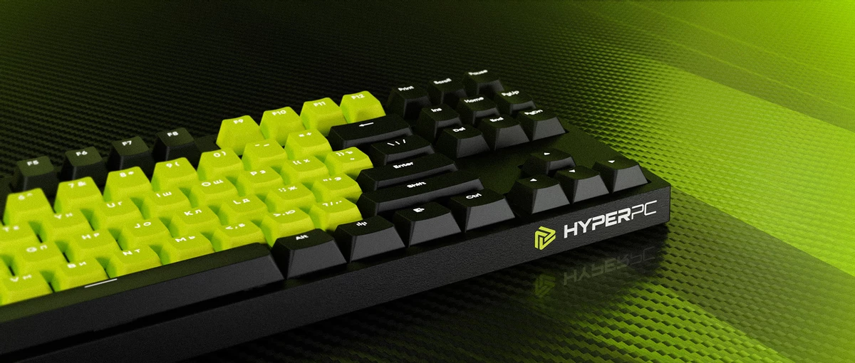 HYPERPC выпускает новые клавиатуры для самых требовательных геймеров, построенные на базе лучших переключателей от передовых брендов HYPERPC выпускает новые клавиатуры для самых требовательных геймеров, построенные на базе лучших переключателей от передовых брендов