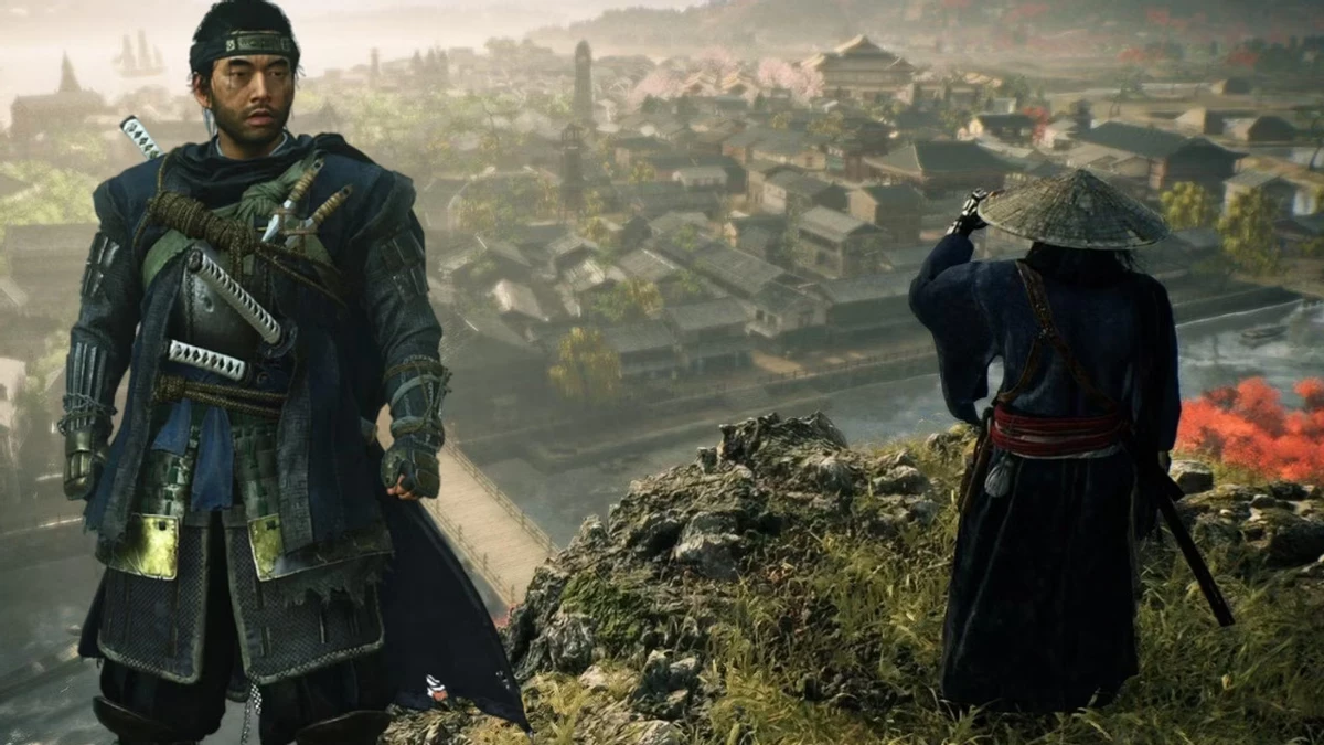 Сравнение графики Rise of the Ronin и Ghost of Tsushima Сравнение графики Rise of the Ronin и Ghost of Tsushima