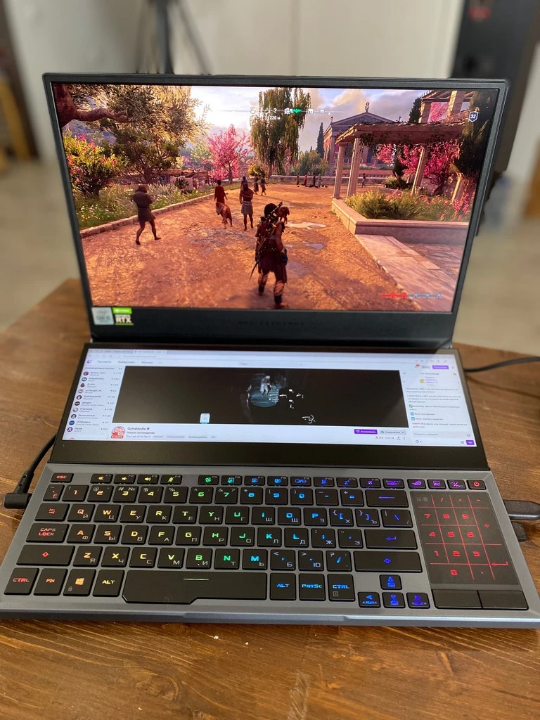 ASUS ROG Zephyrus Duo 15 — это просто бомба ASUS ROG Zephyrus Duo 15 — это просто бомба