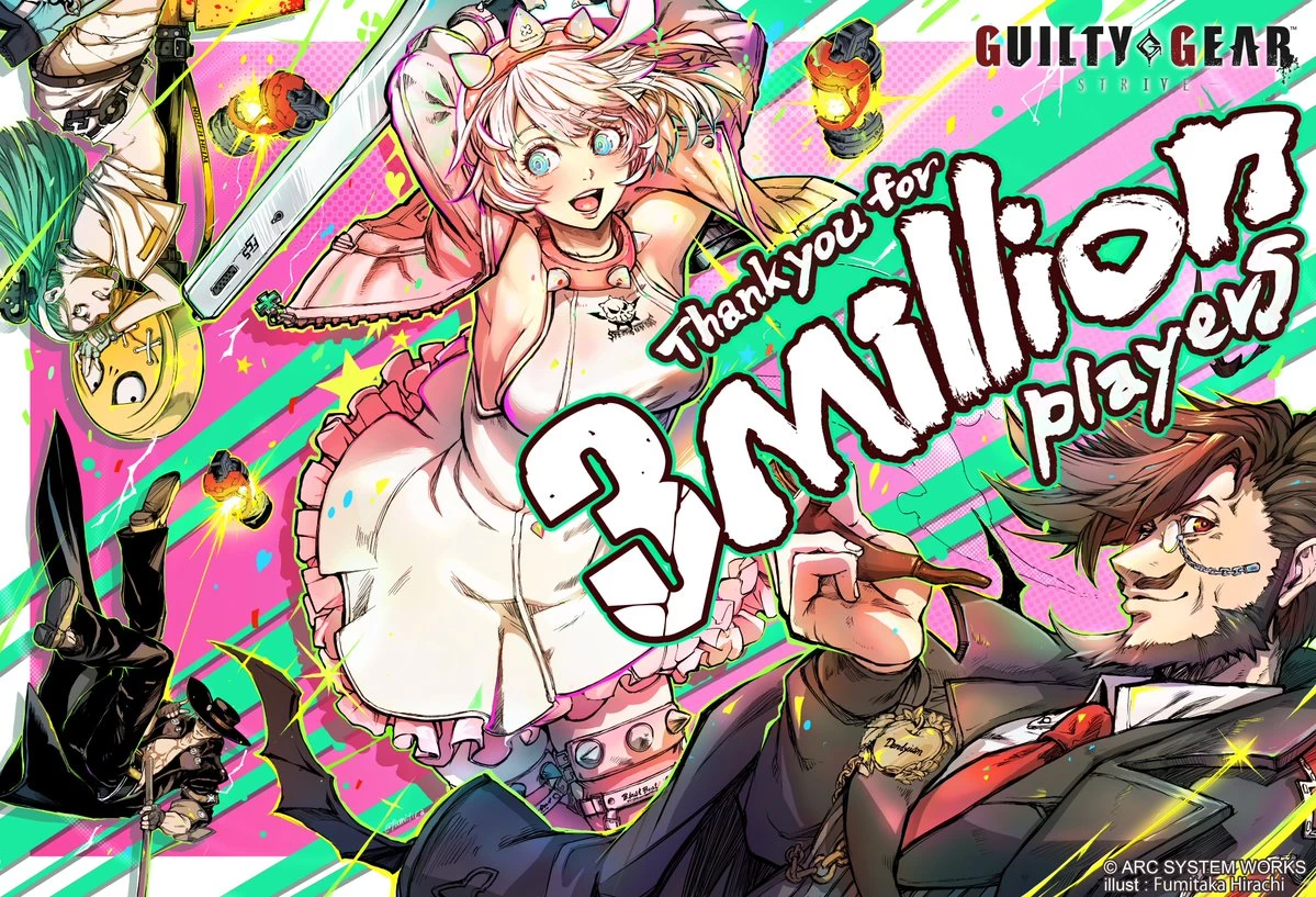 В файтинг Guilty Gear -Strive- сыграло 3 миллиона игроков В файтинг Guilty Gear -Strive- сыграло 3 миллиона игроков