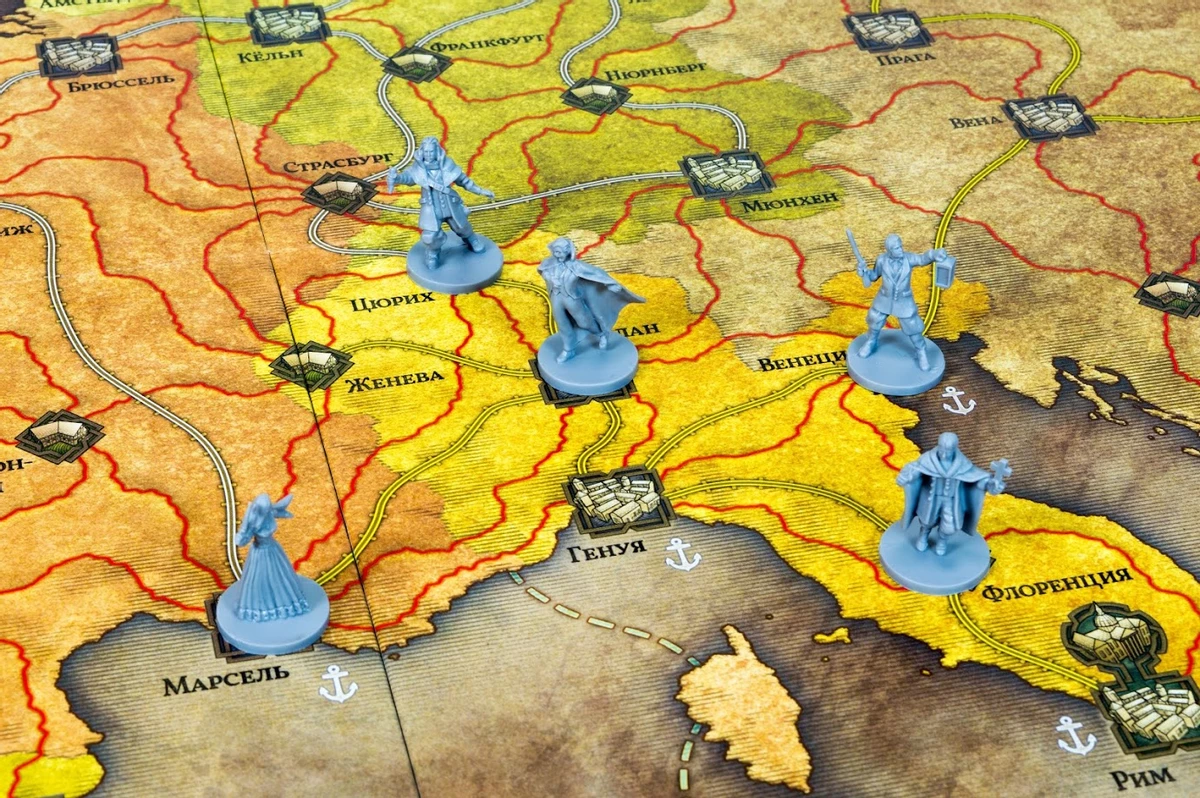 Ярость Дракулы. Третья редакция — великолепная настольная игра-охота, где непонятно, кто дичь, а кто охотник Ярость Дракулы. Третья редакция — великолепная настольная игра-охота, где непонятно, кто дичь, а кто охотник