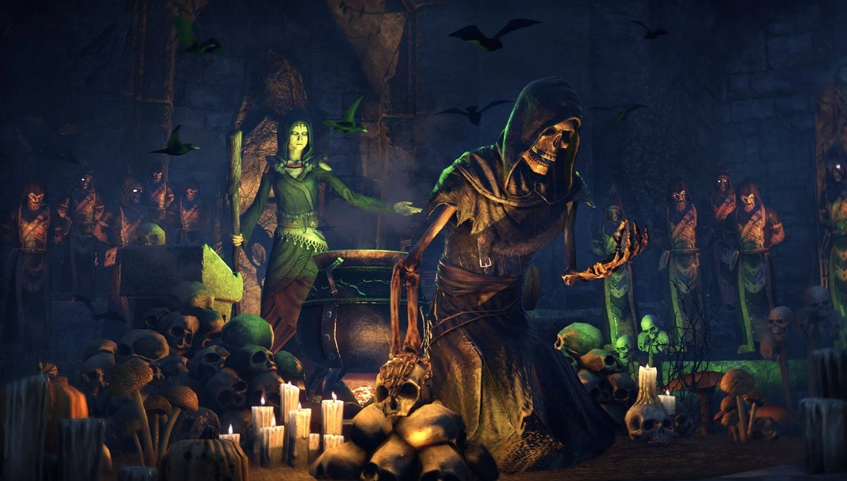 На следующей неделе в The Elder Scrolls Online стартует событие The Witches Festival На следующей неделе в The Elder Scrolls Online стартует событие The Witches Festival