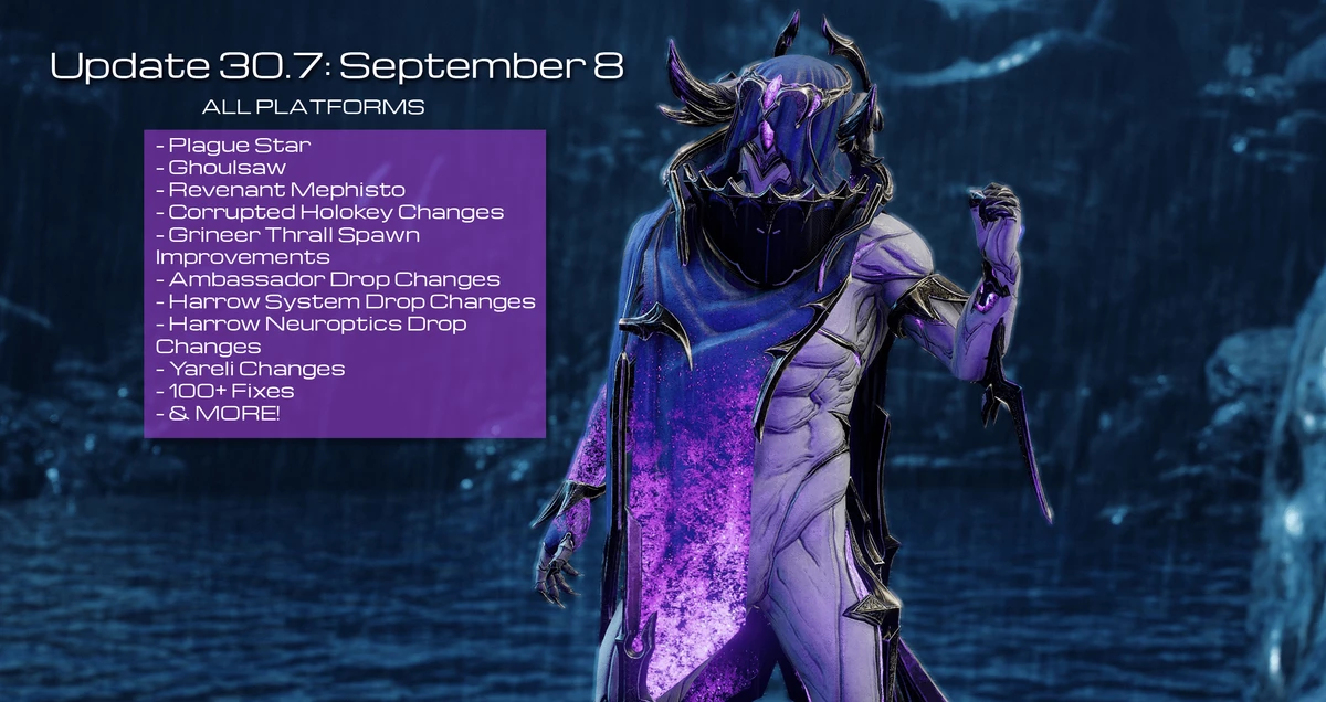 Warframe — Немного информации о Новой войне, возвращение Чумной звезды, пила гулей, 2 месяца бонусов и другое Warframe — Немного информации о Новой войне, возвращение Чумной звезды, пила гулей, 2 месяца бонусов и другое