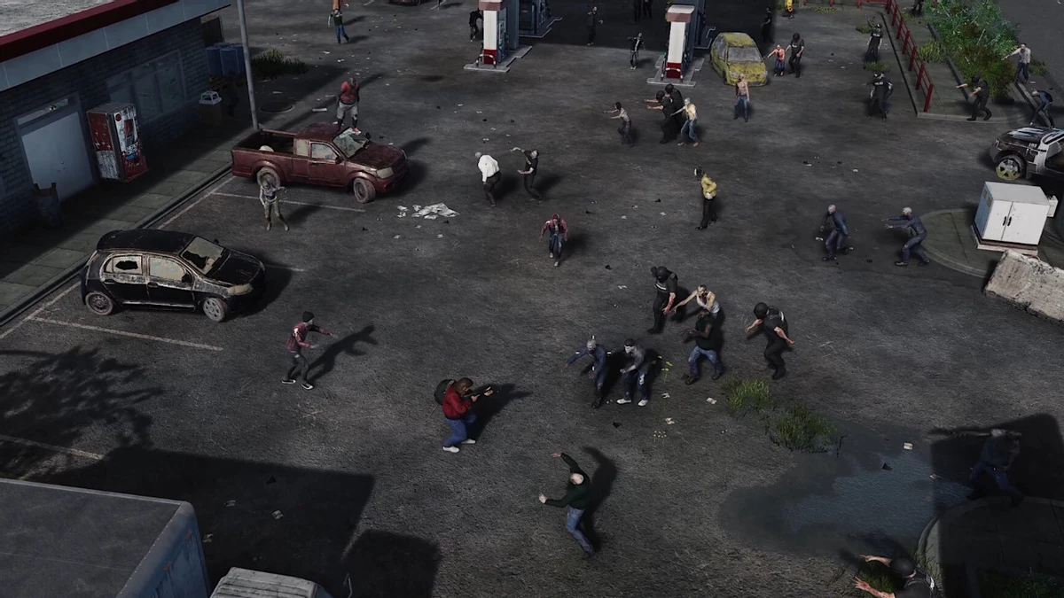 Зомби-выживалка HumanitZ с видом сверху вышла из раннего доступа