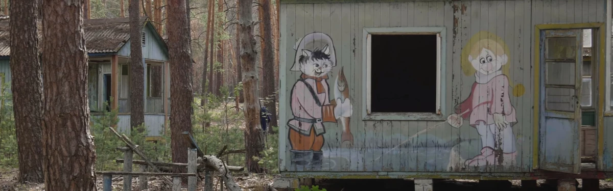 Chernobylite — Кафе «Припять» и база отдыха «Изумрудное» в игре и наяву Chernobylite — Кафе «Припять» и база отдыха «Изумрудное» в игре и наяву