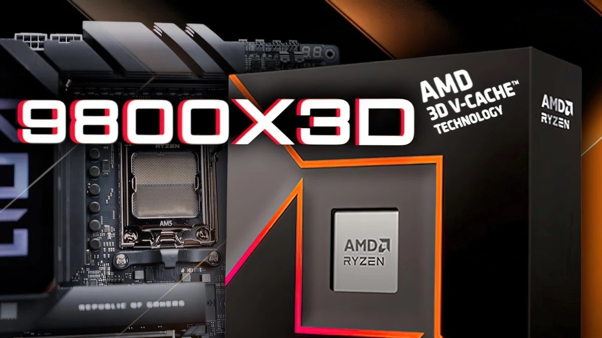 AMD Ryzen 7 9800X3D до 25% быстрее 7800X3D и в многопотоке близок к i7-14700K AMD Ryzen 7 9800X3D до 25% быстрее 7800X3D и в многопотоке близок к i7-14700K