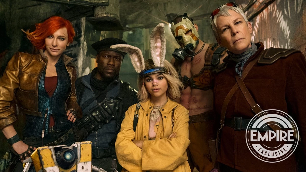 Вся банда в сборе на кадре из экранизации Borderlands в духе «Побега из Нью-Йорка» — любимого фильма Кейт Бланшетт Вся банда в сборе на кадре из экранизации Borderlands в духе «Побега из Нью-Йорка» — любимого фильма Кейт Бланшетт