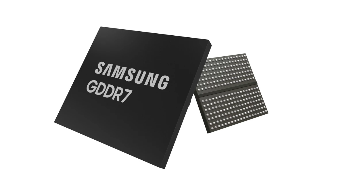 Samsung завершила разработку первой памяти GDDR7 для будущих видеокарт Samsung завершила разработку первой памяти GDDR7 для будущих видеокарт