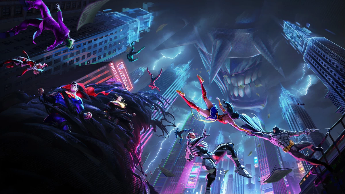 Бэтмен, Который Смеется в трейлере мобильной DC: Dark Legion по комиксу «Темные ночи: Металл» Бэтмен, Который Смеется в трейлере мобильной DC: Dark Legion по комиксу «Темные ночи: Металл»