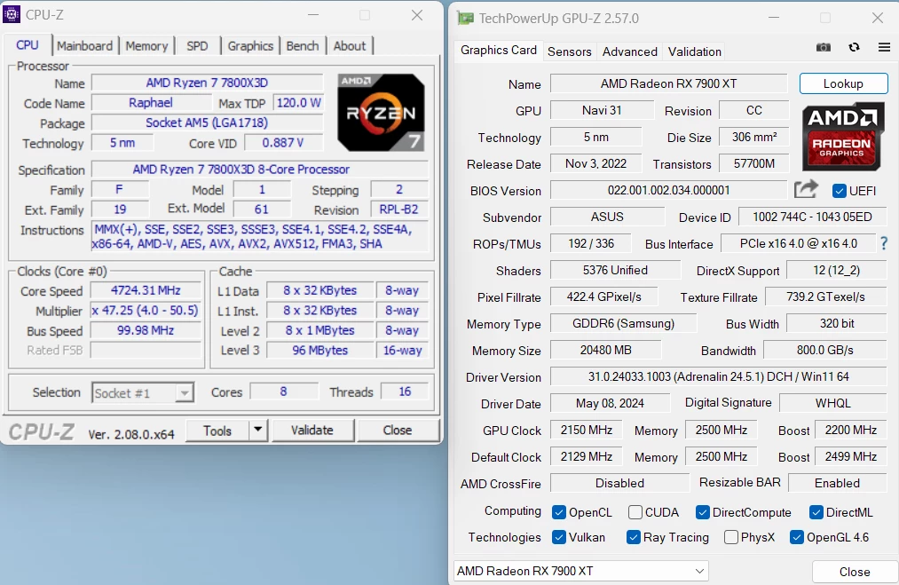 Обзор ASUS TUF Radeon RX 7900 XT OC 20GB — видеокарта или холодное оружие? Обзор ASUS TUF Radeon RX 7900 XT OC 20GB — видеокарта или холодное оружие?