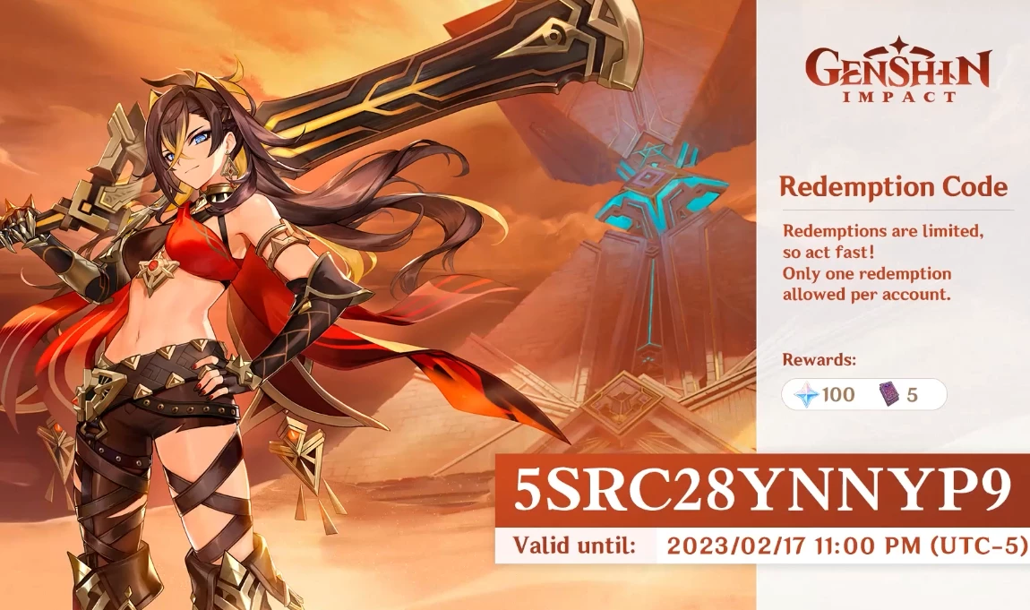 Актуальные промокоды для Genshin Impact в феврале 2023 Актуальные промокоды для Genshin Impact в феврале 2023
