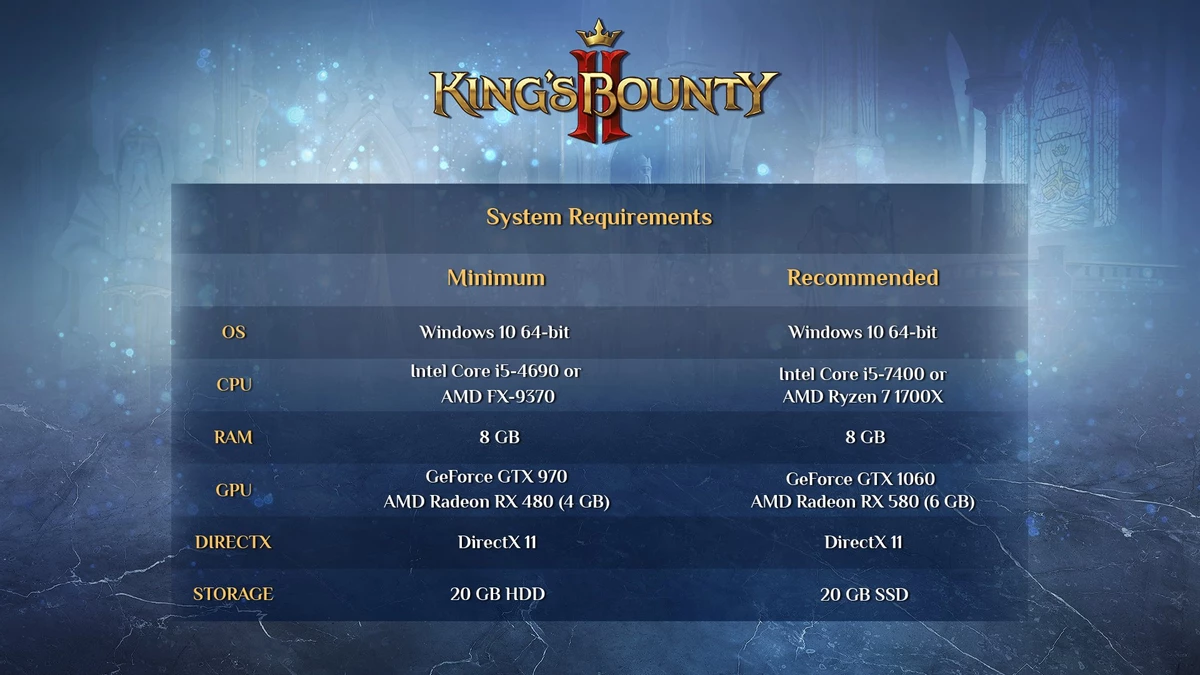 King's Bounty 2 - Особенности игрового процесса в новом ролике King's Bounty 2 - Особенности игрового процесса в новом ролике
