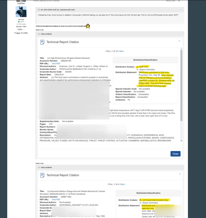 Пруфанул от души — на форуме War Thunder вновь выложили секретные военные документы Пруфанул от души — на форуме War Thunder вновь выложили секретные военные документы