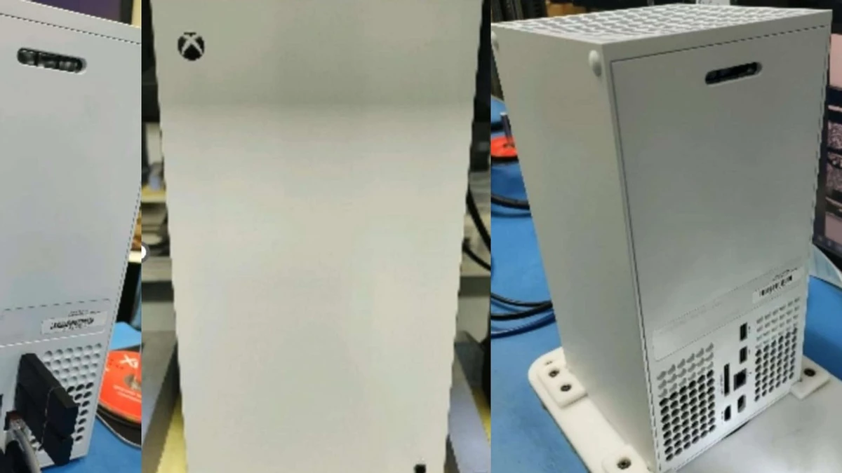 Полностью цифровая Xbox Series X на первых фото