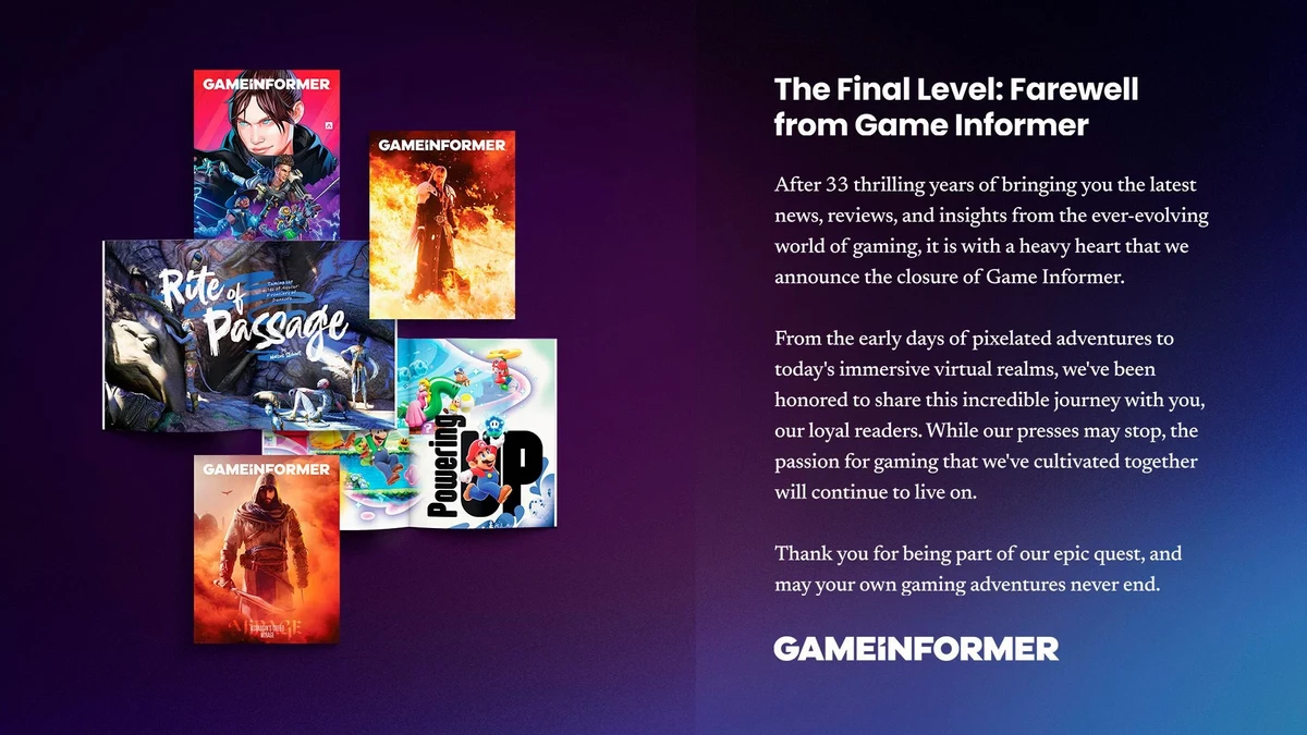 Game Informer внезапно приказал долго жить — старейший журнал в США принадлежит GameStop Game Informer внезапно приказал долго жить — старейший журнал в США принадлежит GameStop
