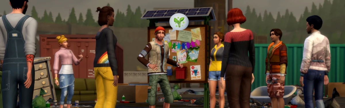 The Sims 4 - Начинается “Экологичная жизнь” The Sims 4 - Начинается “Экологичная жизнь”