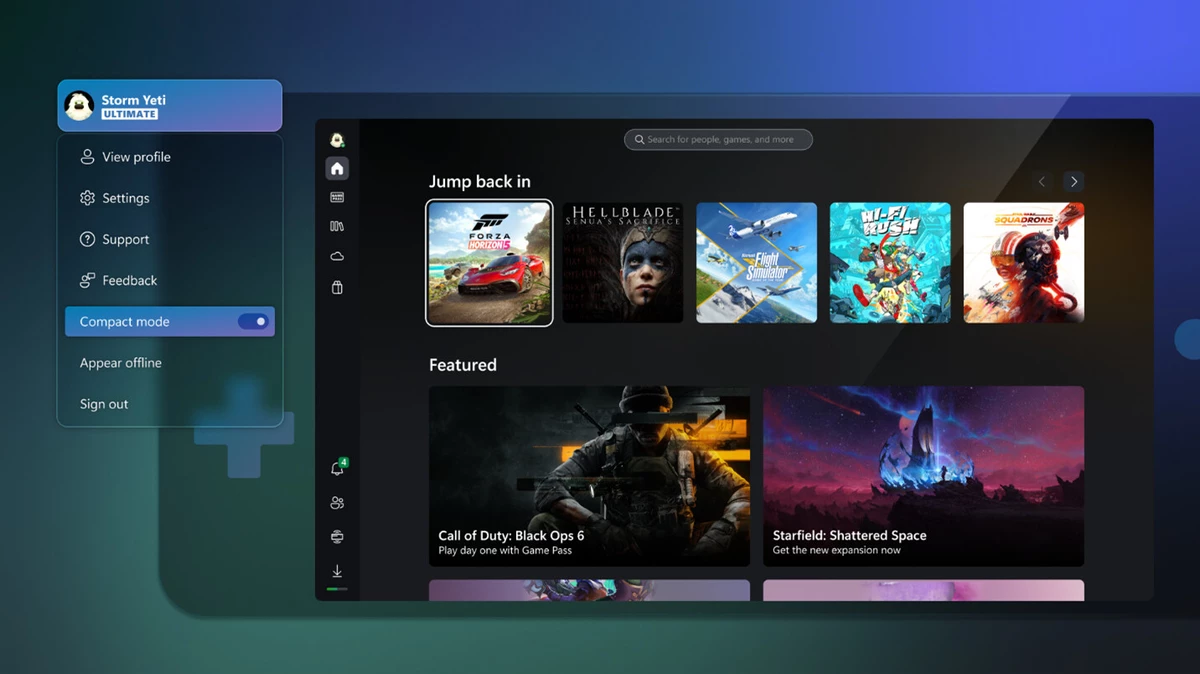 Microsoft все-таки готовит кроссплатформенный UI Xbox Microsoft все-таки готовит кроссплатформенный UI Xbox