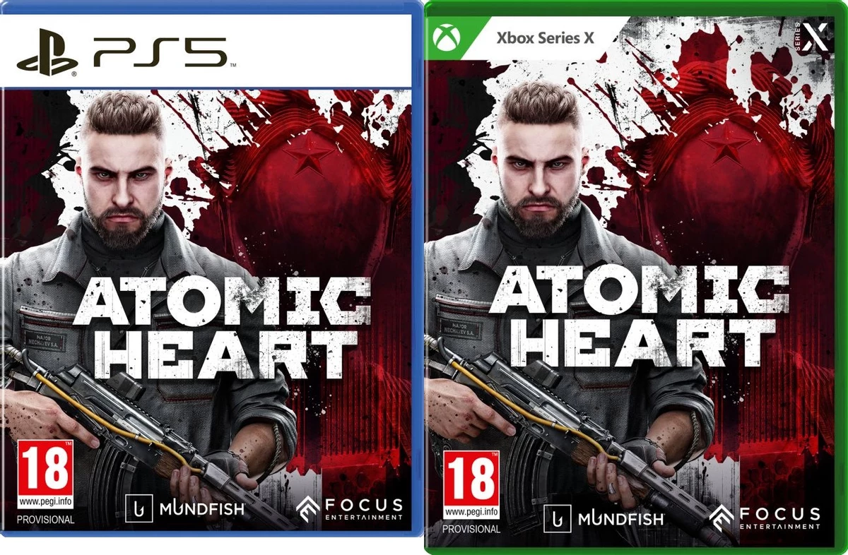 Авторы Atomic Heart показали обложки игры для консолей Авторы Atomic Heart показали обложки игры для консолей