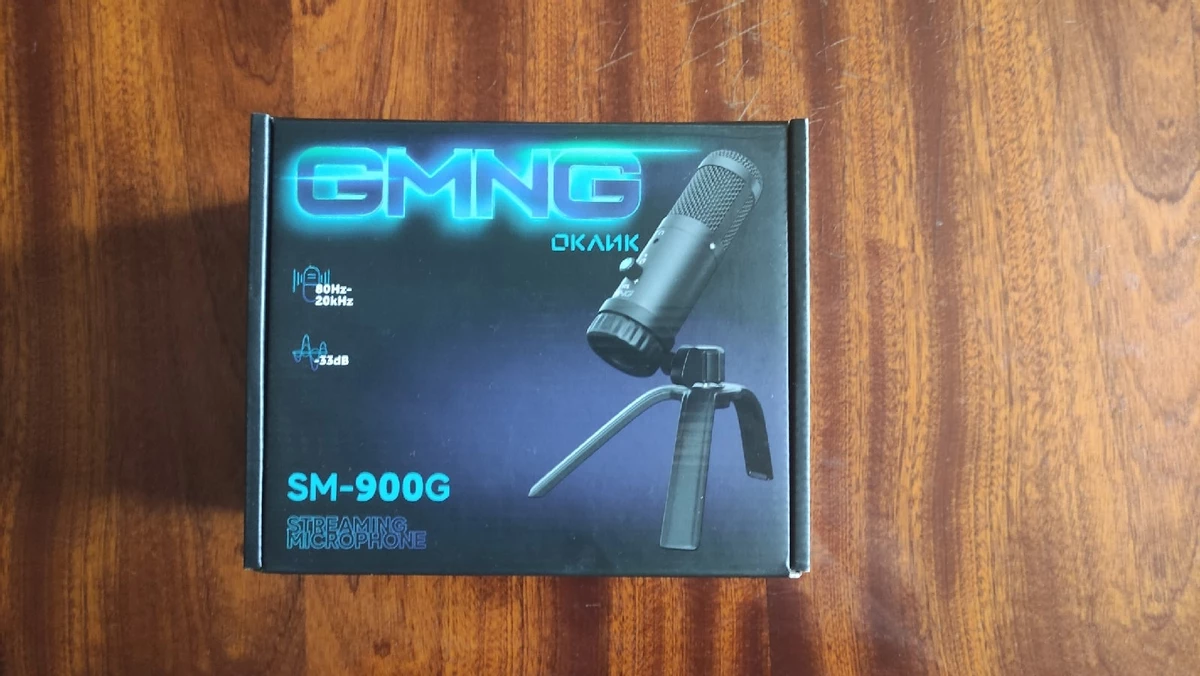 Обзор микрофона GMNG SM-900G Обзор микрофона GMNG SM-900G