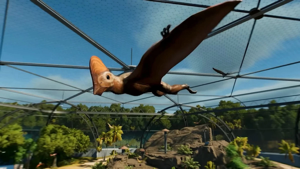 Разработчики Jurassic World Evolution 3 показали нового обитателя парка Разработчики Jurassic World Evolution 3 показали нового обитателя парка
