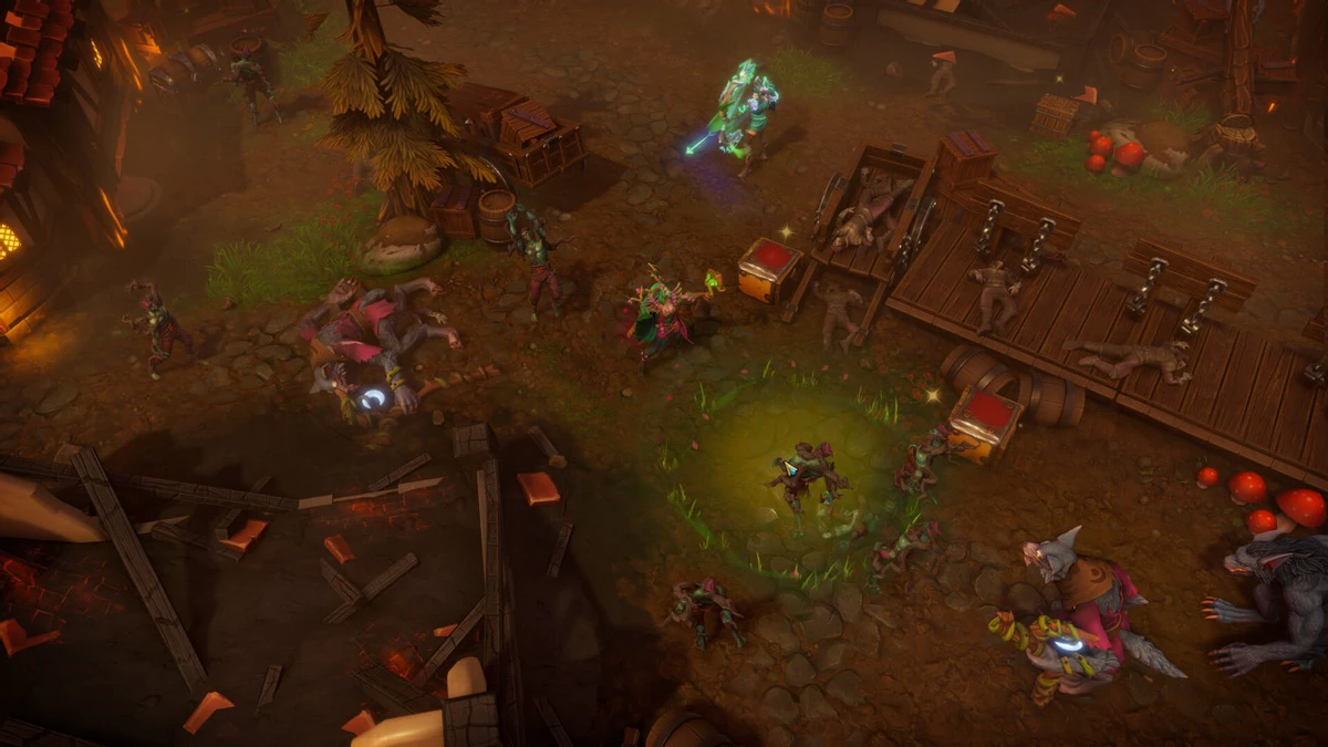 Живой геймплей экстракшен-MOBA Vaultbreakers c проходящего теста Живой геймплей экстракшен-MOBA Vaultbreakers c проходящего теста