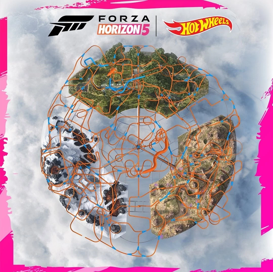 Представлена новая карта грядущего дополнения Forza Horizon 5: Hot Wheels Представлена новая карта грядущего дополнения Forza Horizon 5: Hot Wheels