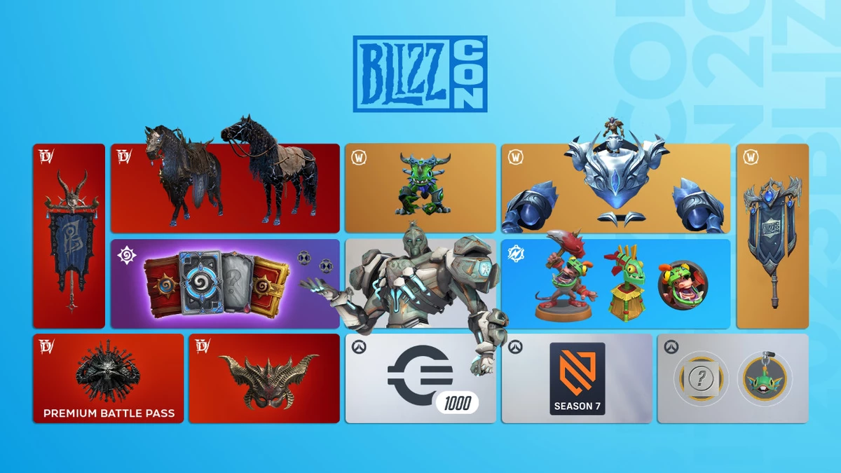Blizzard запустила в продажу наборы Коллекция BlizzCon Blizzard запустила в продажу наборы Коллекция BlizzCon