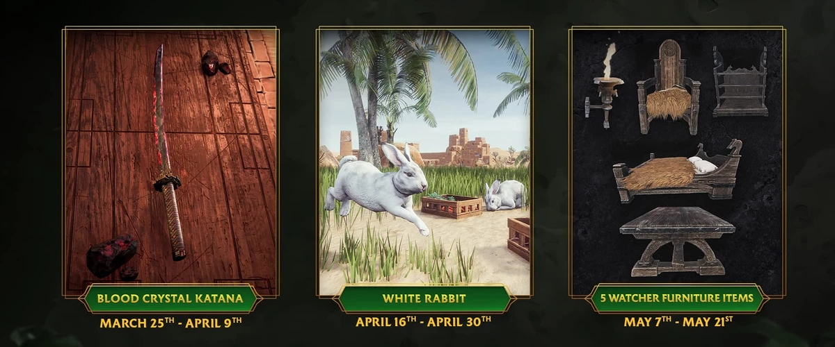 Разработчики Conan Exiles запускают серию Twitch Drops наград Разработчики Conan Exiles запускают серию Twitch Drops наград
