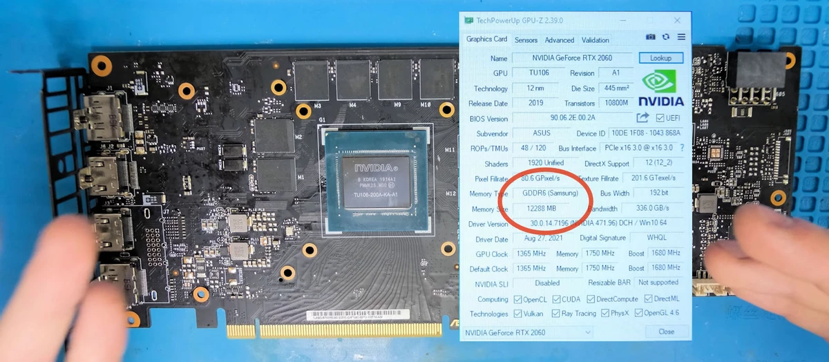 Моддер сделал RTX 2060 с 12 Гб памяти за две недели до анонса от NVIDIA Моддер сделал RTX 2060 с 12 Гб памяти за две недели до анонса от NVIDIA