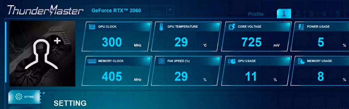 Стала доступна обновленная утилита ThunderMaster от Palit Стала доступна обновленная утилита ThunderMaster от Palit