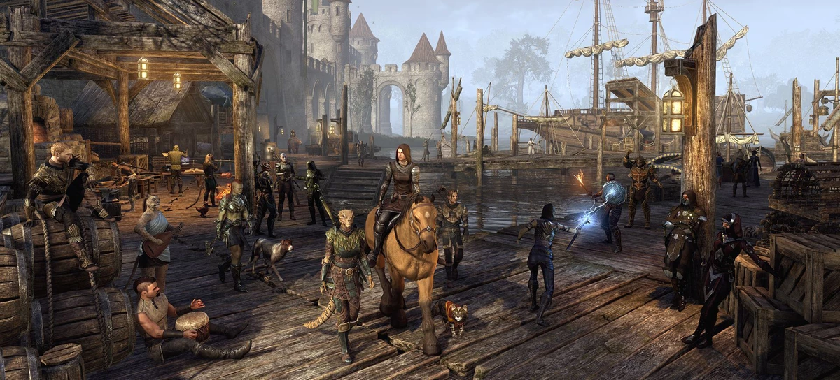 Однопользовательские открытые миры никогда не будут равны MMORPG Однопользовательские открытые миры никогда не будут равны MMORPG
