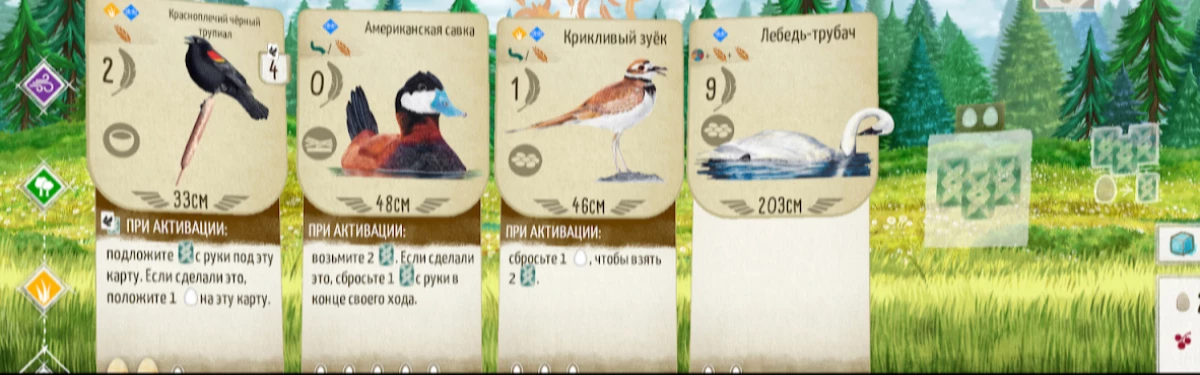 Атмосферная адаптация настольной игры Wingspan выйдет на Android Атмосферная адаптация настольной игры Wingspan выйдет на Android