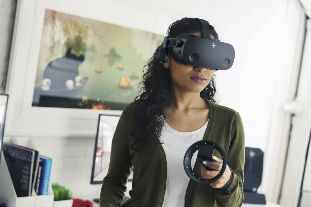 HP представила VR-очки совместной разработки с Valve - Reverb G2 HP представила VR-очки совместной разработки с Valve - Reverb G2
