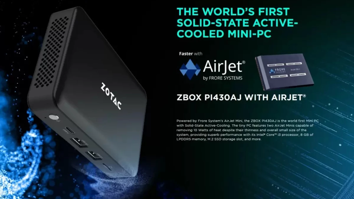 ZOTAC представила первый в мире ПК с ультразвуковой системой охлаждения ZOTAC представила первый в мире ПК с ультразвуковой системой охлаждения