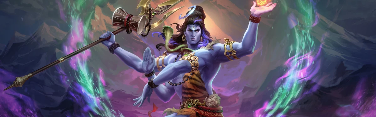 Демонстрация умений Шивы из SMITE Демонстрация умений Шивы из SMITE