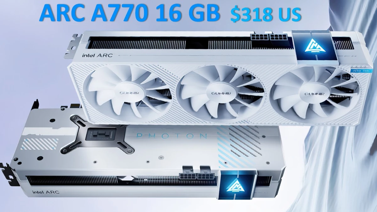 Цены на Intel Arc A770 16 Гб просели до 318 долларов