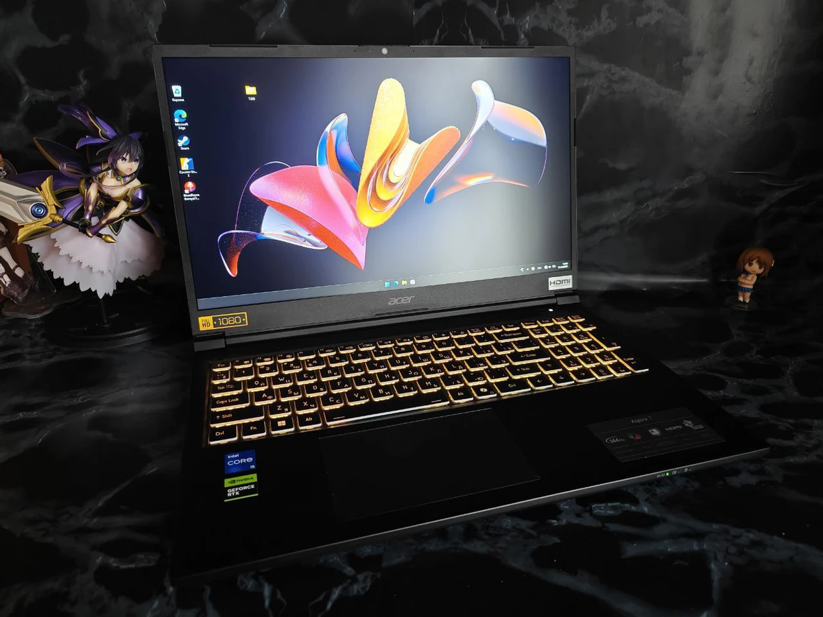 Обзор Acer Aspire 7: доступный ноутбук с RTX для игр и работы