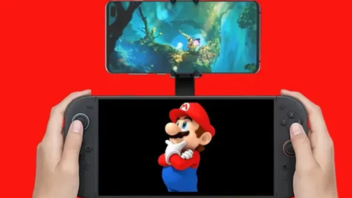 Похоже, что к Switch 2 можно будет прицепить смартфон — Nintendo готовит что-то новенькое? Похоже, что к Switch 2 можно будет прицепить смартфон — Nintendo готовит что-то новенькое?