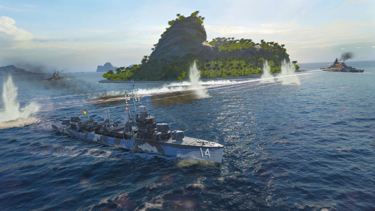 В World of Warships пройдет коллаборация с Моряком Папаем В World of Warships пройдет коллаборация с Моряком Папаем