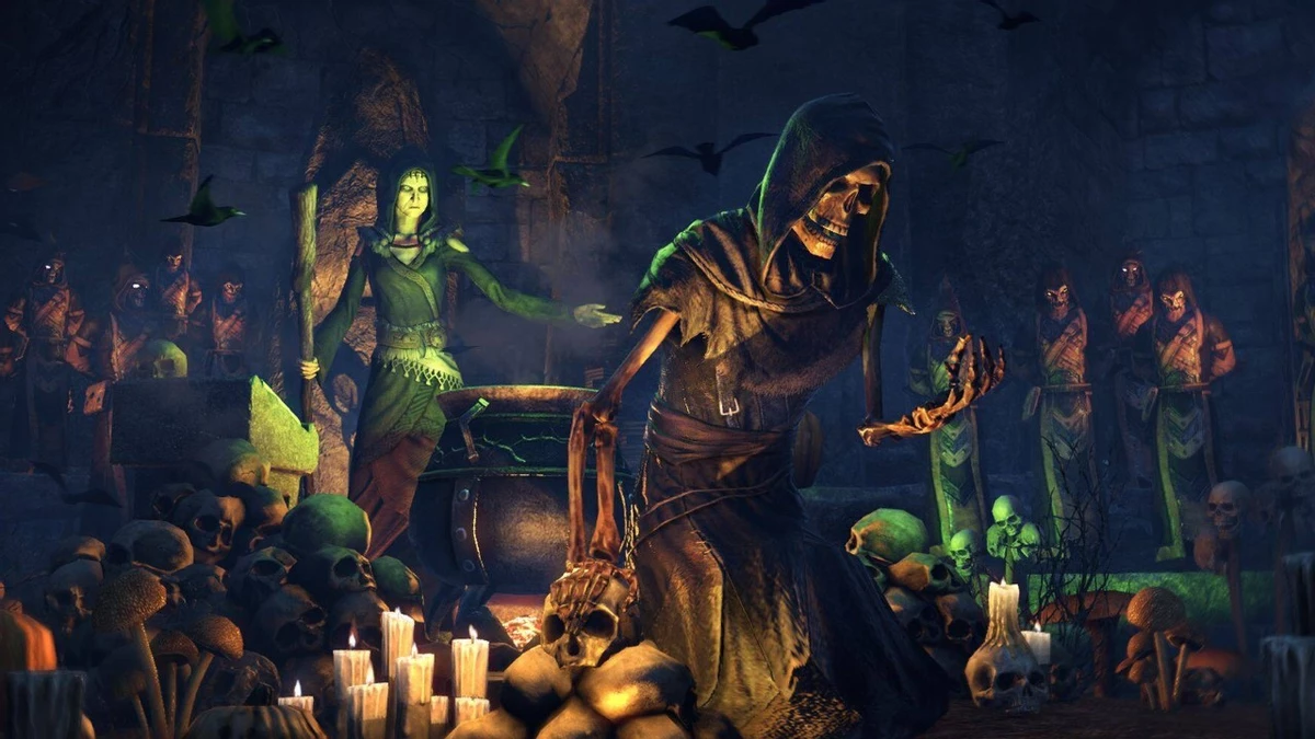 На следующей неделе в The Elder Scrolls Online стартует событие The Witches Festival На следующей неделе в The Elder Scrolls Online стартует событие The Witches Festival
