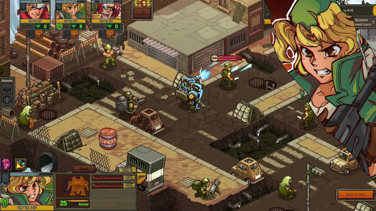 Тактическая RPG Metal Slug Tactics получила геймплейный трейлер и демоверсию Тактическая RPG Metal Slug Tactics получила геймплейный трейлер и демоверсию